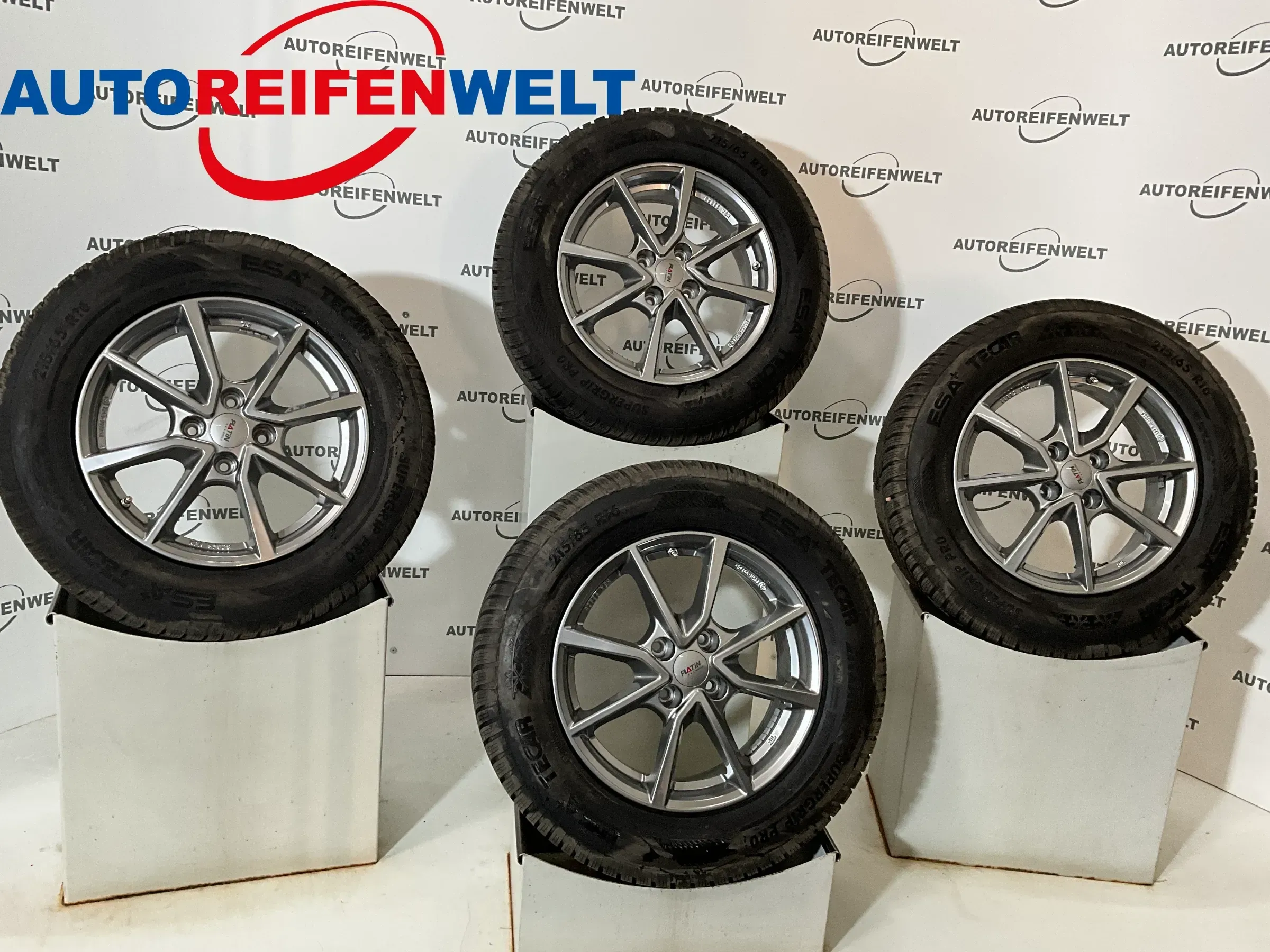 Winter Kompletträder 215/65R16 z.B. passend für Opel Mokka - Bild 1