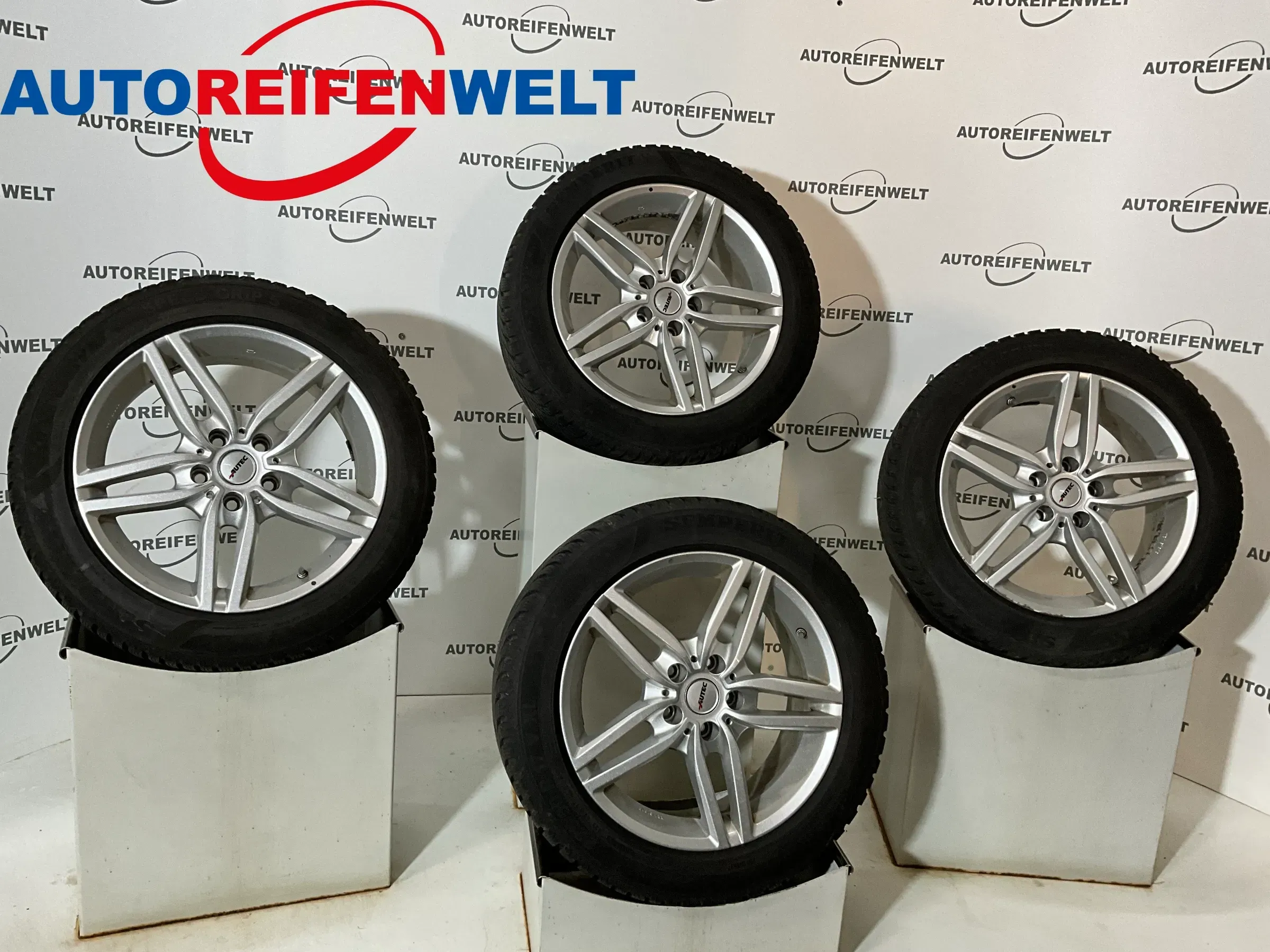 Winter Kompletträder 225/50R17 z.B. passend für BMW 3er - Bild 1