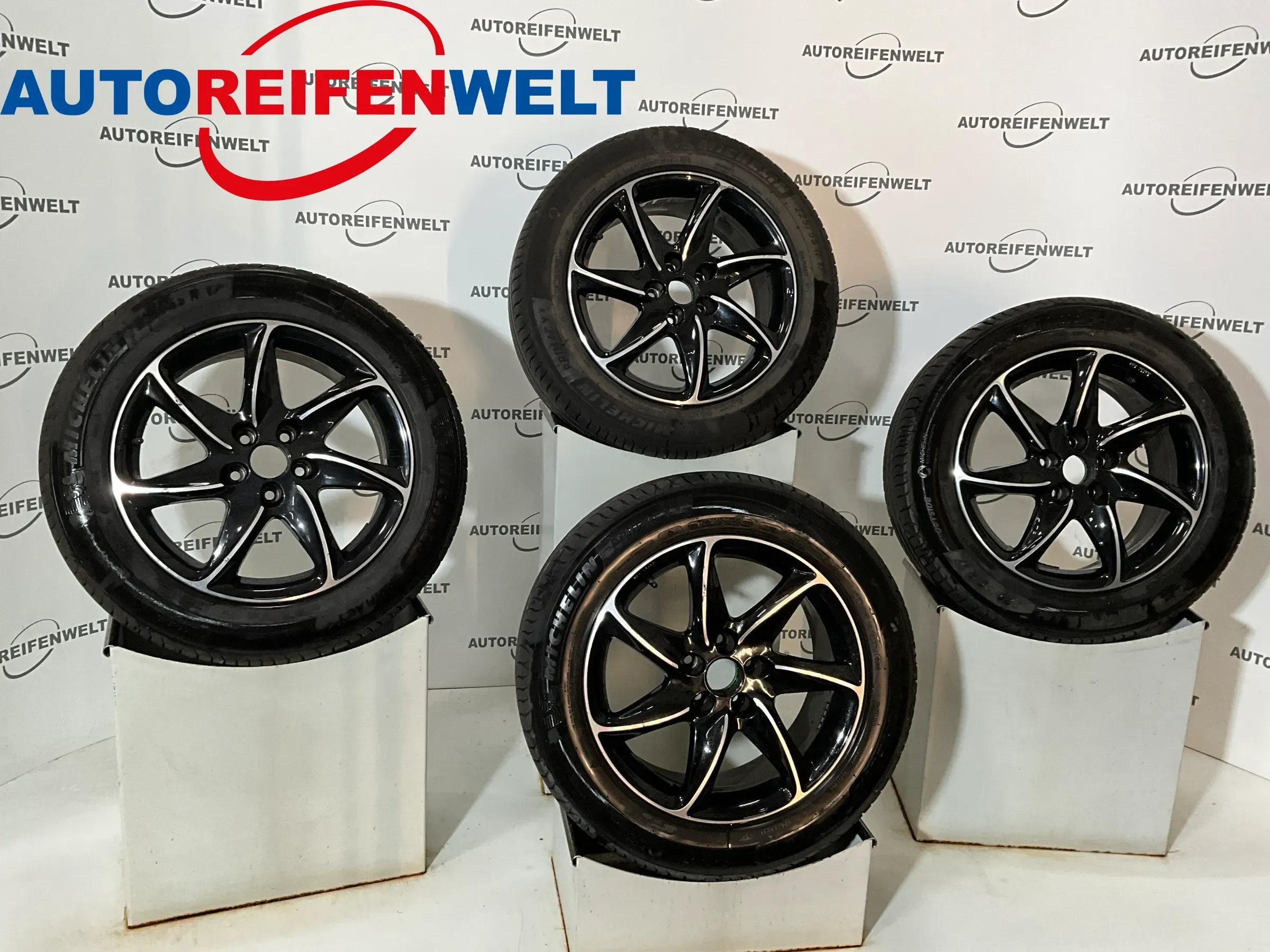 Sommer Kompletträder 225/55R17 z.B. passend für Citroen C5 - Bild 1