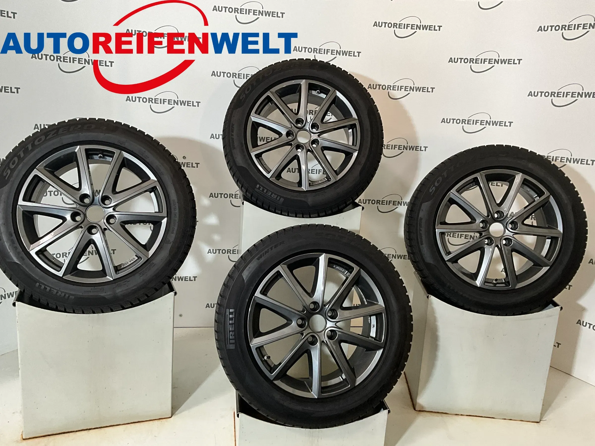 Winter Kompletträder 225/55R17 z.B. passend für Mazda 6 - Bild 1