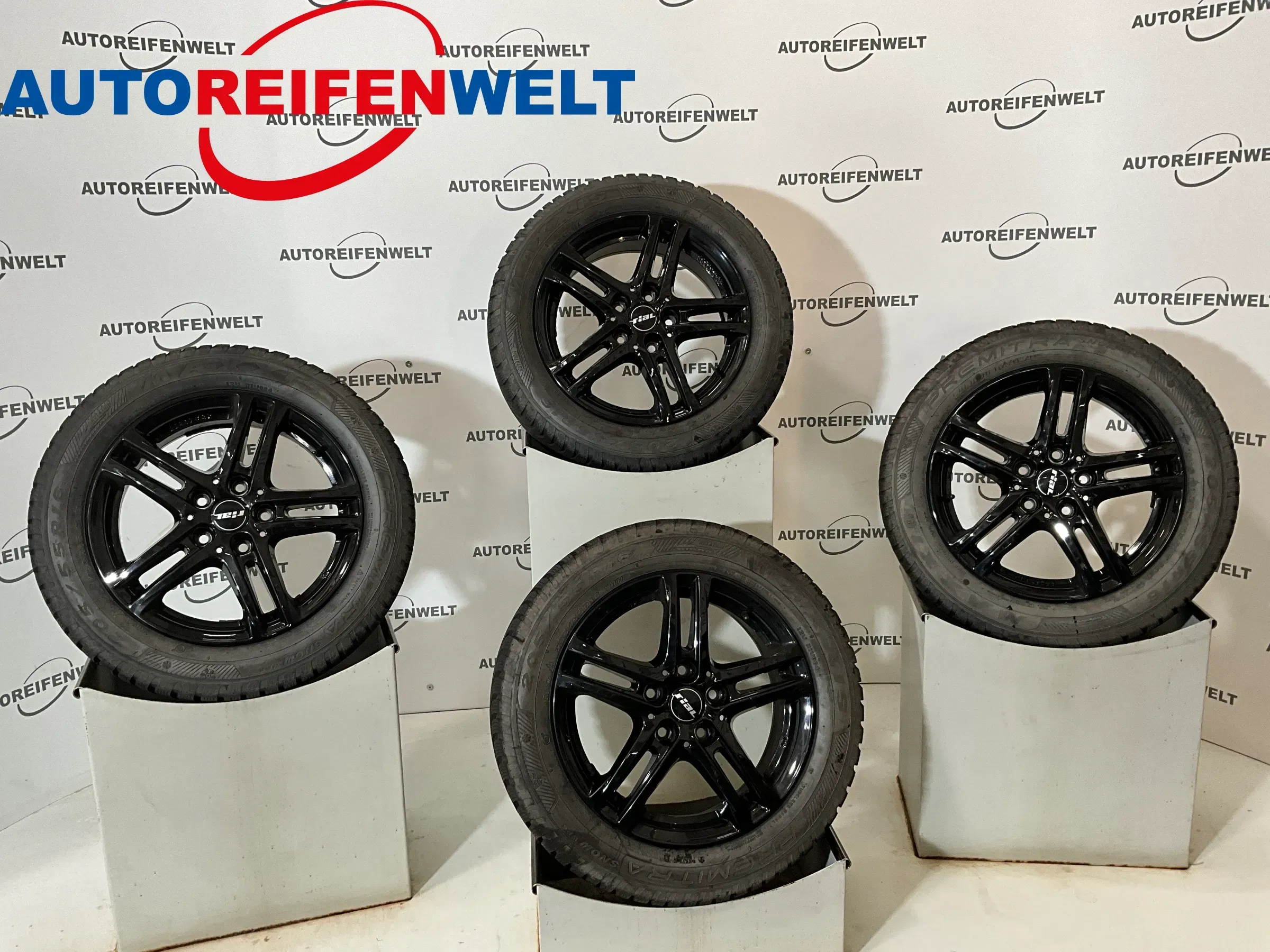 Winter Kompletträder 205/55R16 z.B. passend für Seat Leon - Bild 1