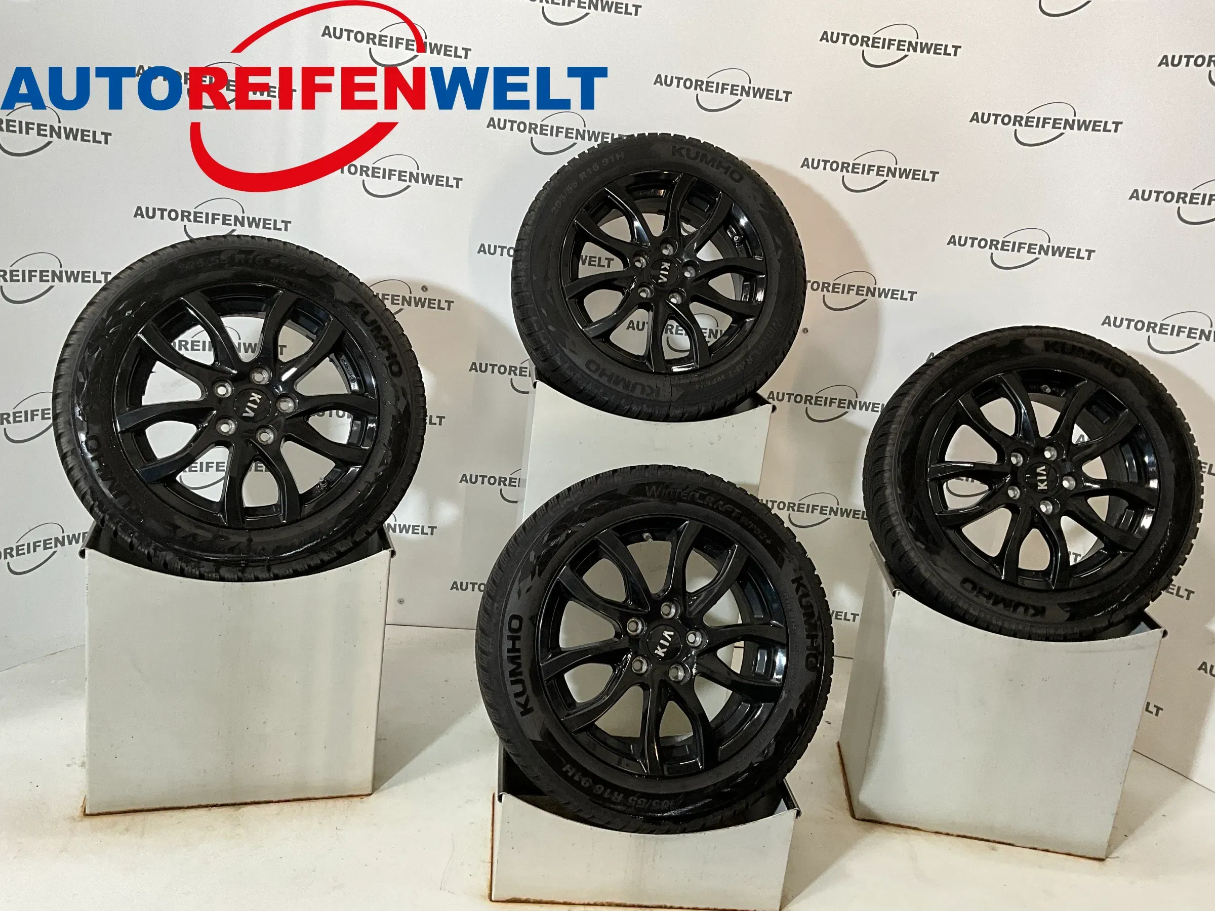 Winter Kompletträder 205/55R16 z.B. passend für Kia Ceed - Bild 1
