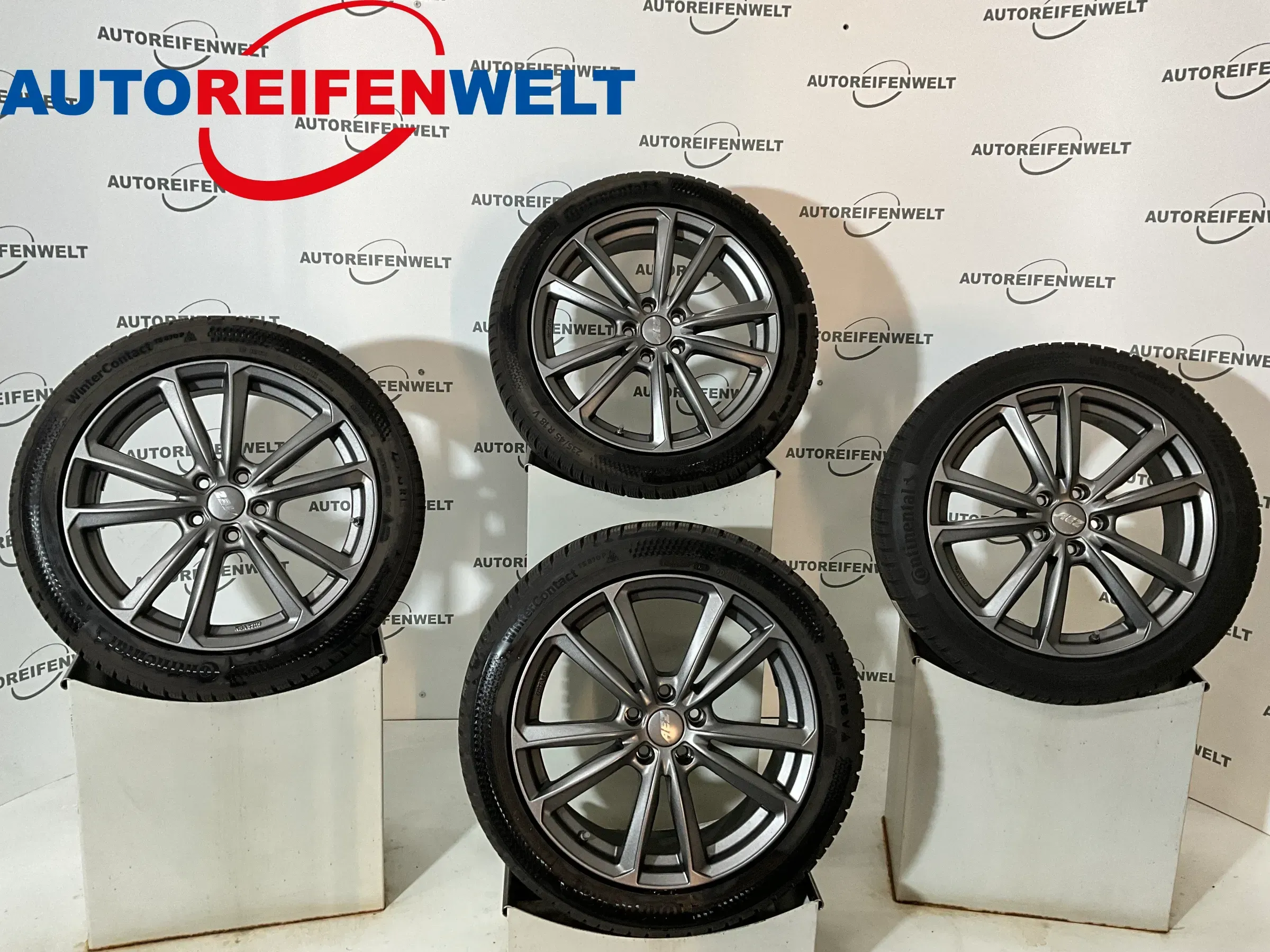 Winter Kompletträder 235/45R18 z.B. passend für Ford Kuga - Bild 1