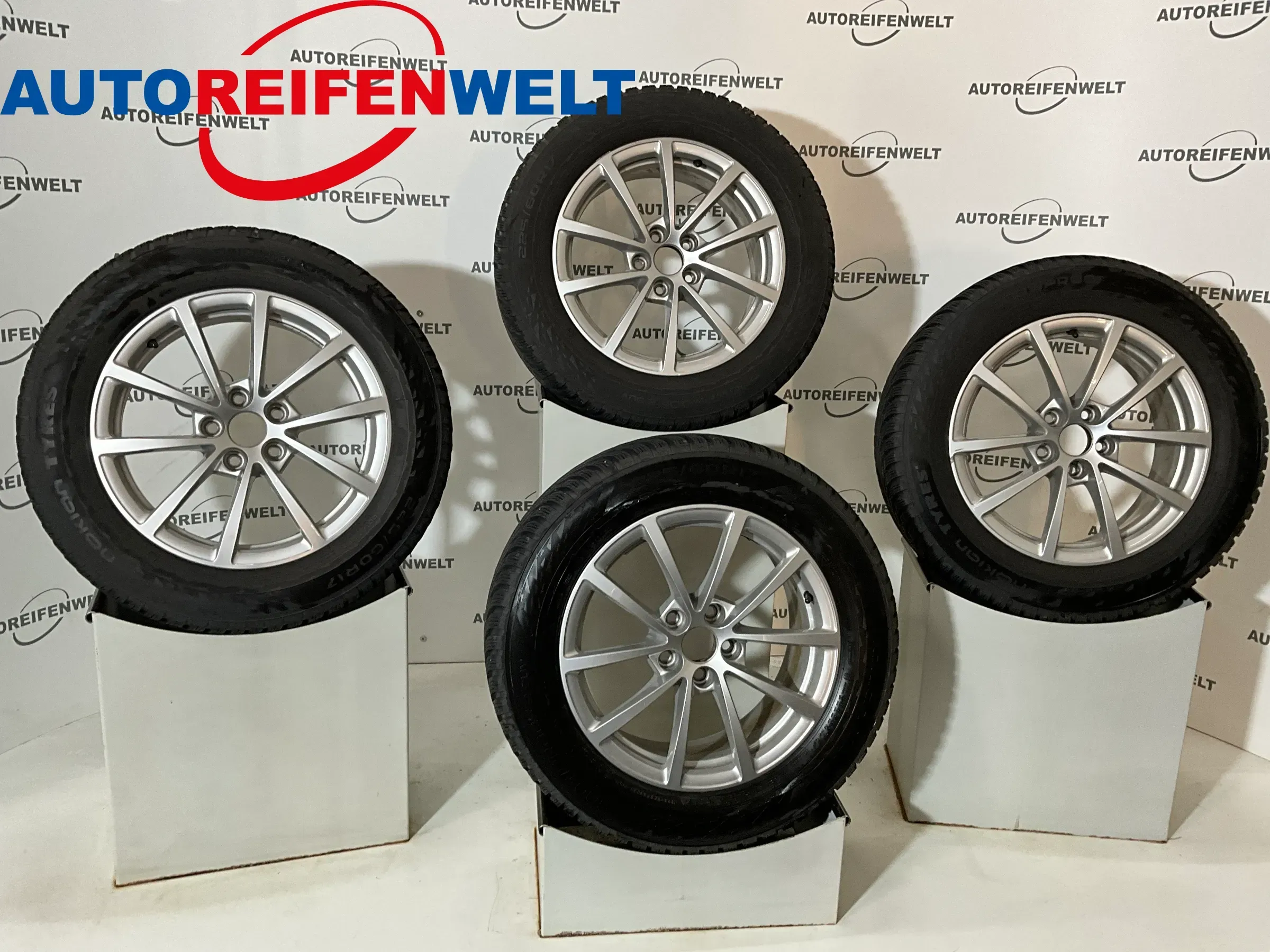 Winter Kompletträder 225/60R17 z.B. passend für Audi A6 - Bild 1