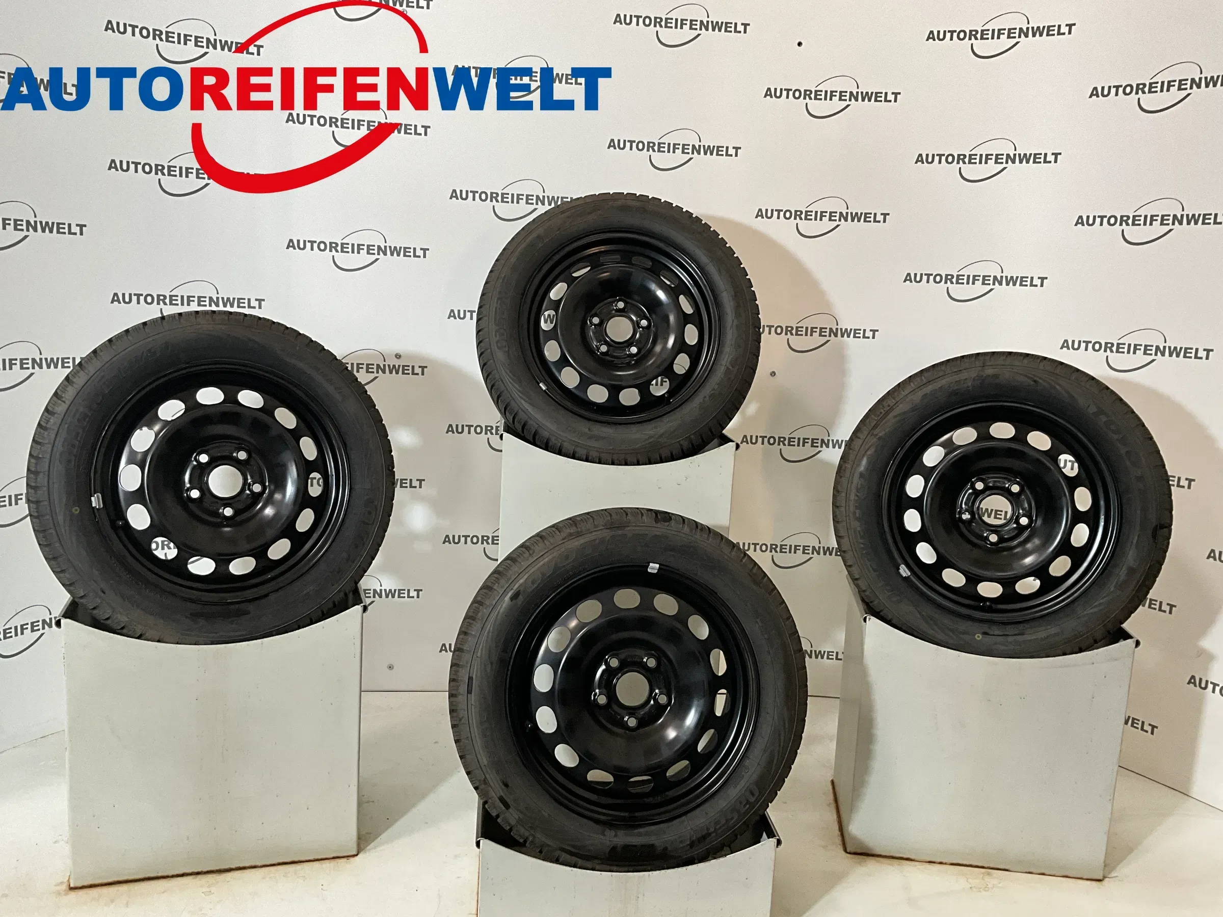 Winter Kompletträder 205/55R16 z.B. passend für Audi A3 - Bild 1