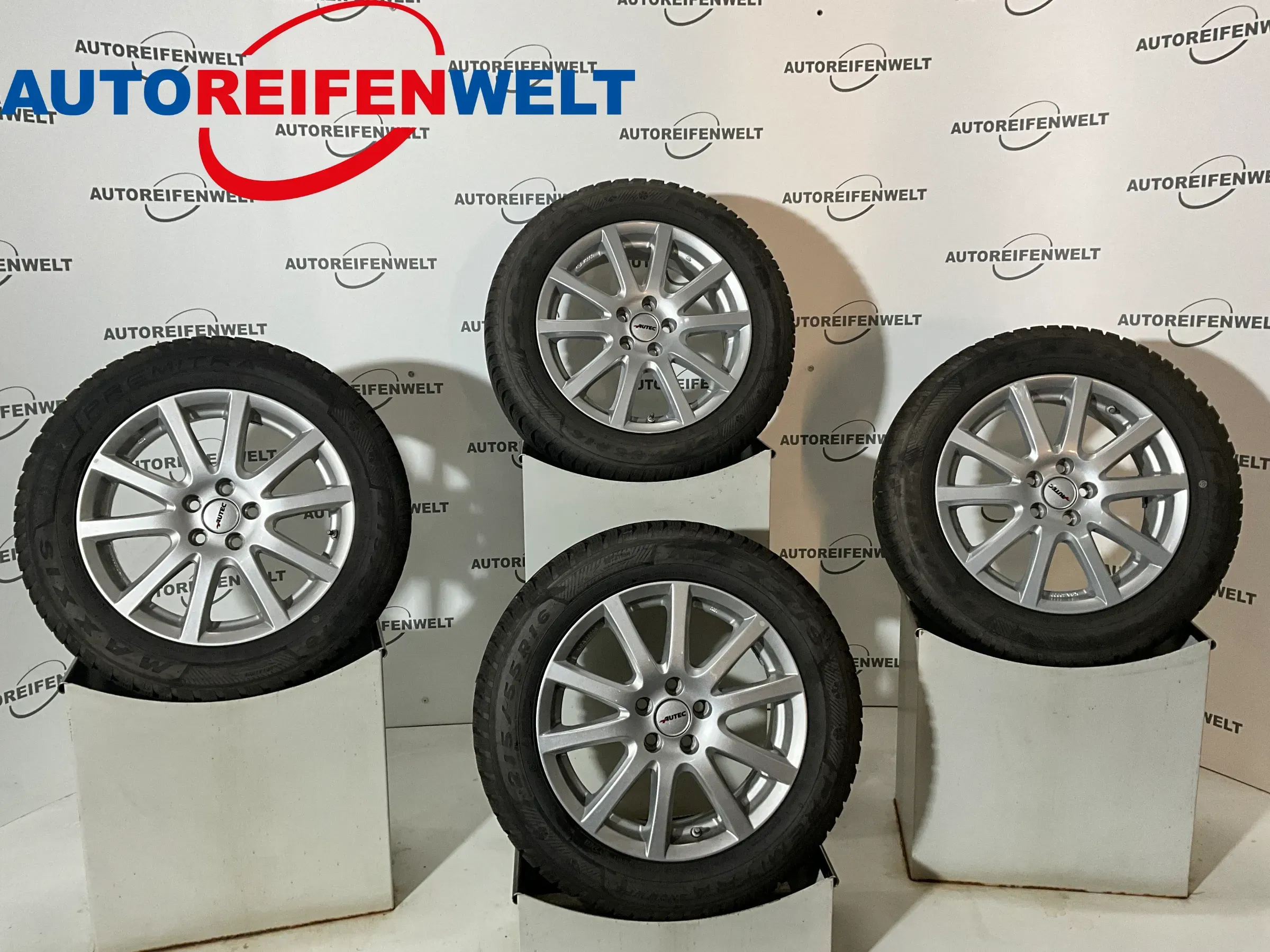 Winter Kompletträder 215/55R16 z.B. passend für Renault Captur - Bild 1