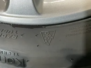 Winter Kompletträder 205/55R17 z.B. passend für Mercedes- A Klasse - Bild 2
