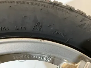 Winter Kompletträder 205/55R16 z.B. passend für VW Golf - Bild 2
