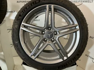 Winter Kompletträder 225/45R18 z.B. passend für Mercedes C-Klasse - Bild 5