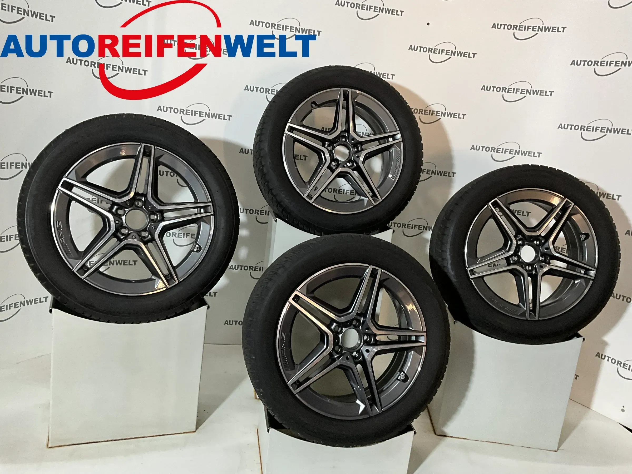 Winter Kompletträder 235/50R19 z.B. passend für Mercedes GLA-Klasse - Bild 1