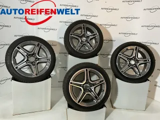 Winter Kompletträder 225/45R18 z.B. passend für Mercedes CLA-Klasse - Bild 1