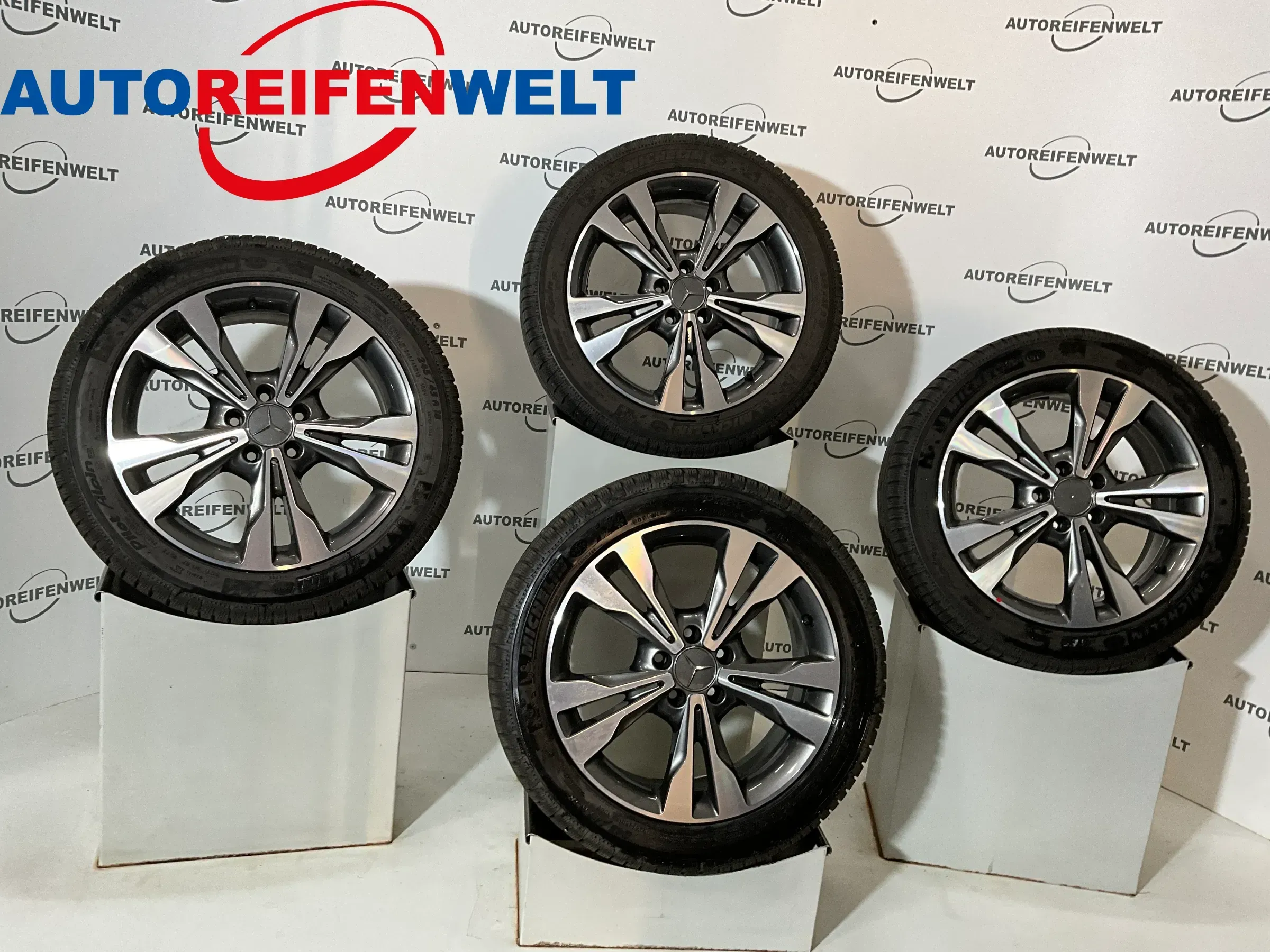Winter Kompletträder 245/45R18 z.B. passend für Mercedes V-Klasse - Bild 1
