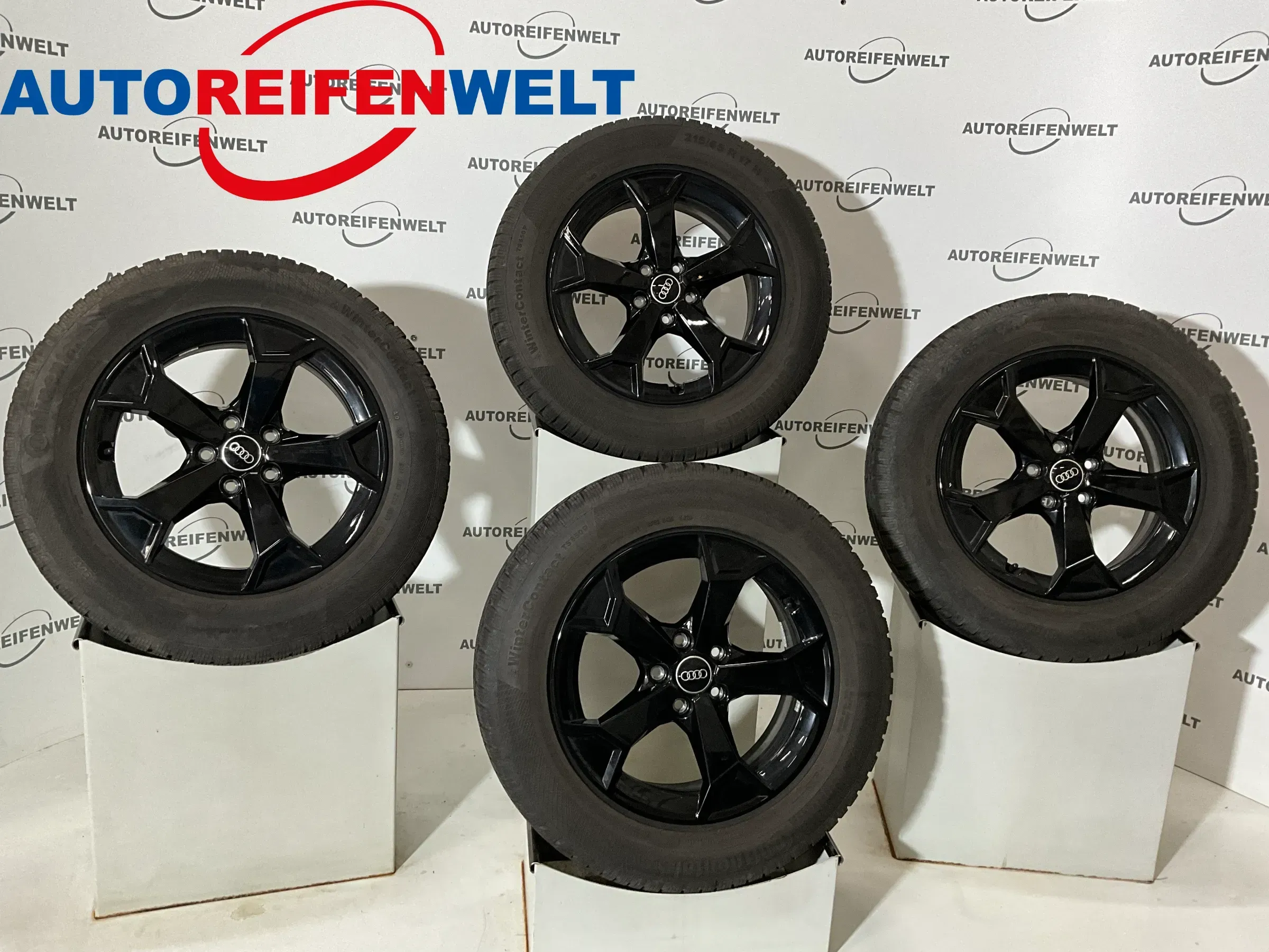 Winter Kompletträder 215/65R17 z.B. passend für Audi Q3 - Bild 1