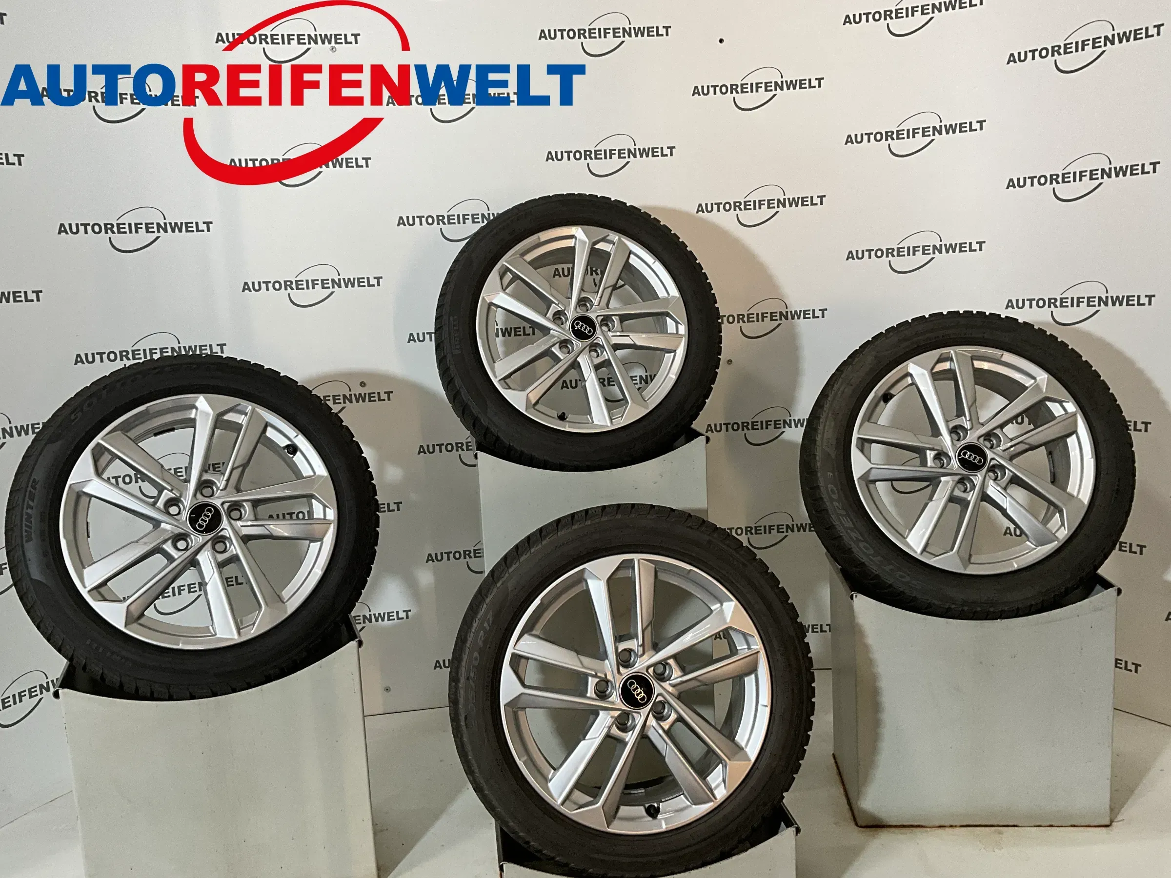 Winter Kompletträder 205/50R17 z.B. passend für Audi A3 - Bild 1