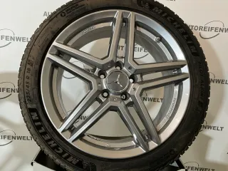 Winter Kompletträder 225/45R18 z.B. passend für Mercedes C-Klasse - Bild 2